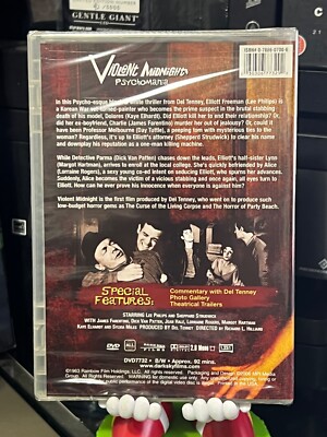 Violent Midnight (DVD) Lee Philips, Sheppard Strudwich, James
