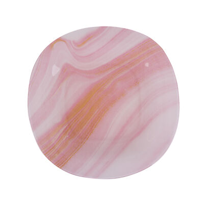 Speiseteller Essteller Luminarc Carine Teller 27x27 Rosa Gold Spülmaschine