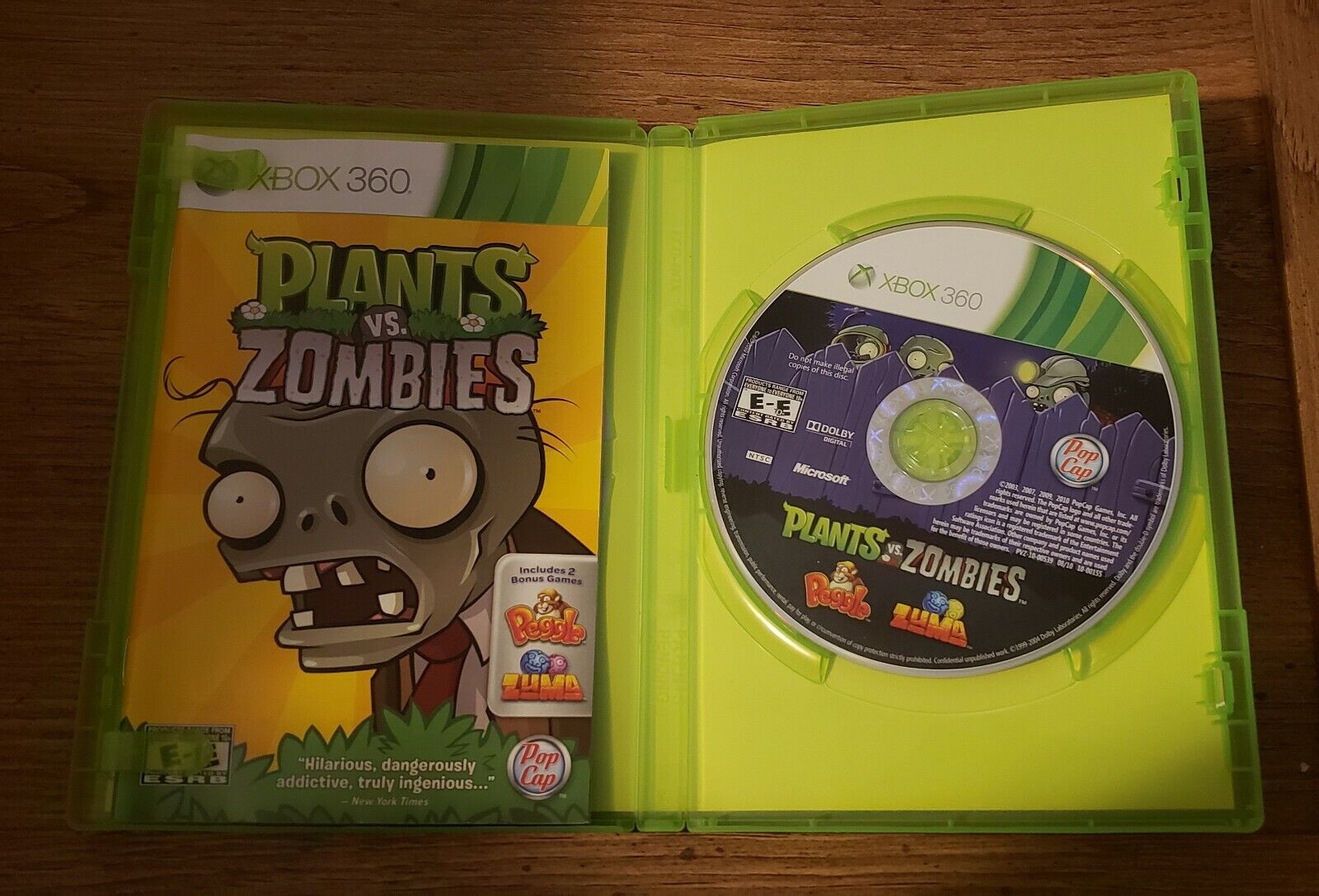 Jogo Plants vs. Zombies + Peggle + Zuma - Xbox 360 - MeuGameUsado