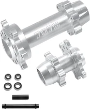 Aluminum 7075-T6 Front & Rear Wheel Hub Hex Upgrades Part for Losi 1/4 Promoto-M