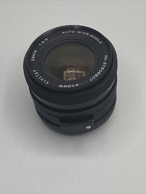 Vivitar Auto Wide-Angle 28mm 1:2.5  Objektiv für Konica # 37506807-17