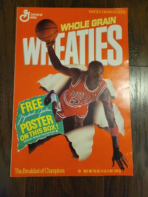 レア　Michael Jordan Wheaties ポスター 3枚セット Wheaties -Michael Jordan Collectible Poster Part B of 3 Piece Set