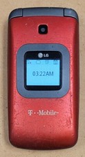 LG GS170 - Red and Gray  T-Mobile  Very Rare Cellular Flip Phone