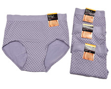 Bali One Smooth U Brief Panty L 7 NWT 2361 - 4 PACK Large