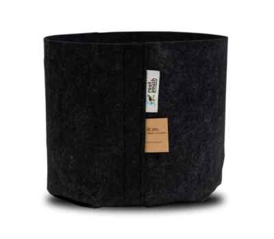 Growbag Root Pouch Stofftopf 25,5x21,5cm 12L schwarz für Growbox