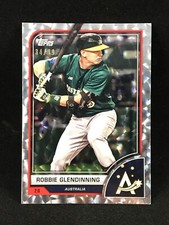 Robbie Glendinning 2023 Topps World Baseball Classic Cracked Ice /99 #92 AUS