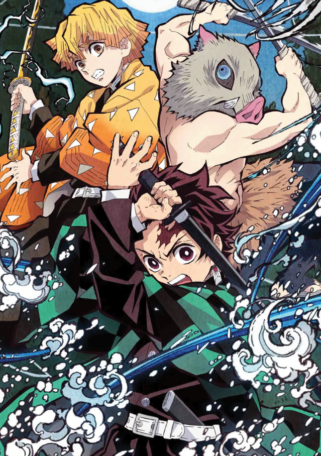 Big Poster Anime Demon Slayer Kimetsu no Yaiba LO03 90x60 cm