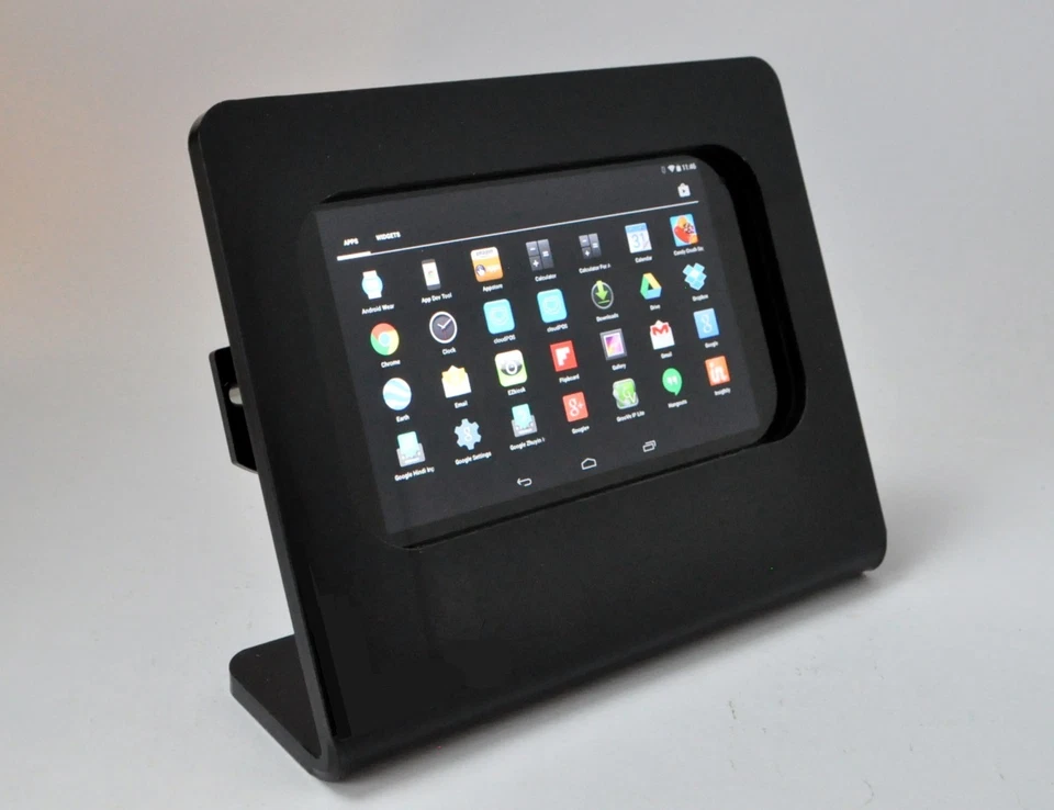 Tablet Acrylic Anti-Theft Security EZ Desktop Stand for Store Display Kiosk POS  - Image 4 of 4