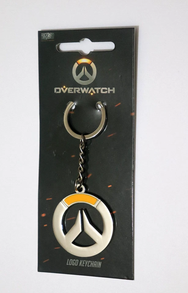 Overwatch Logo Raro Llavero Llavero Llavero Blizzard Entertainment Foto 2 de 4