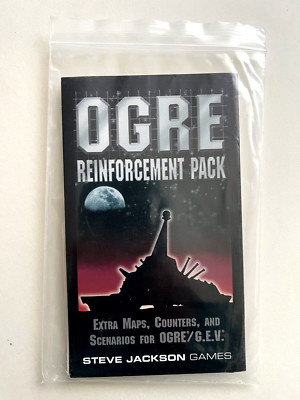 OGRE Reinforcement Pack   Steve Jackson, 2000.  Mint.