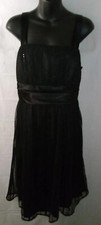 R&M Richards  Black dress SZ. 14 strap  Dress
