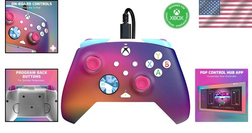 Airlite Compatible Enhanced Controller with 8ft Cable and Custom Controls - Xbox - Picture 2 of 11