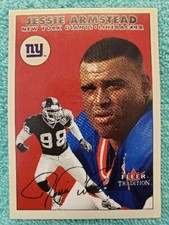 2000 FLEER TRADITION JESSIE ARMSTEAD #140 NEW YORK GIANTS 