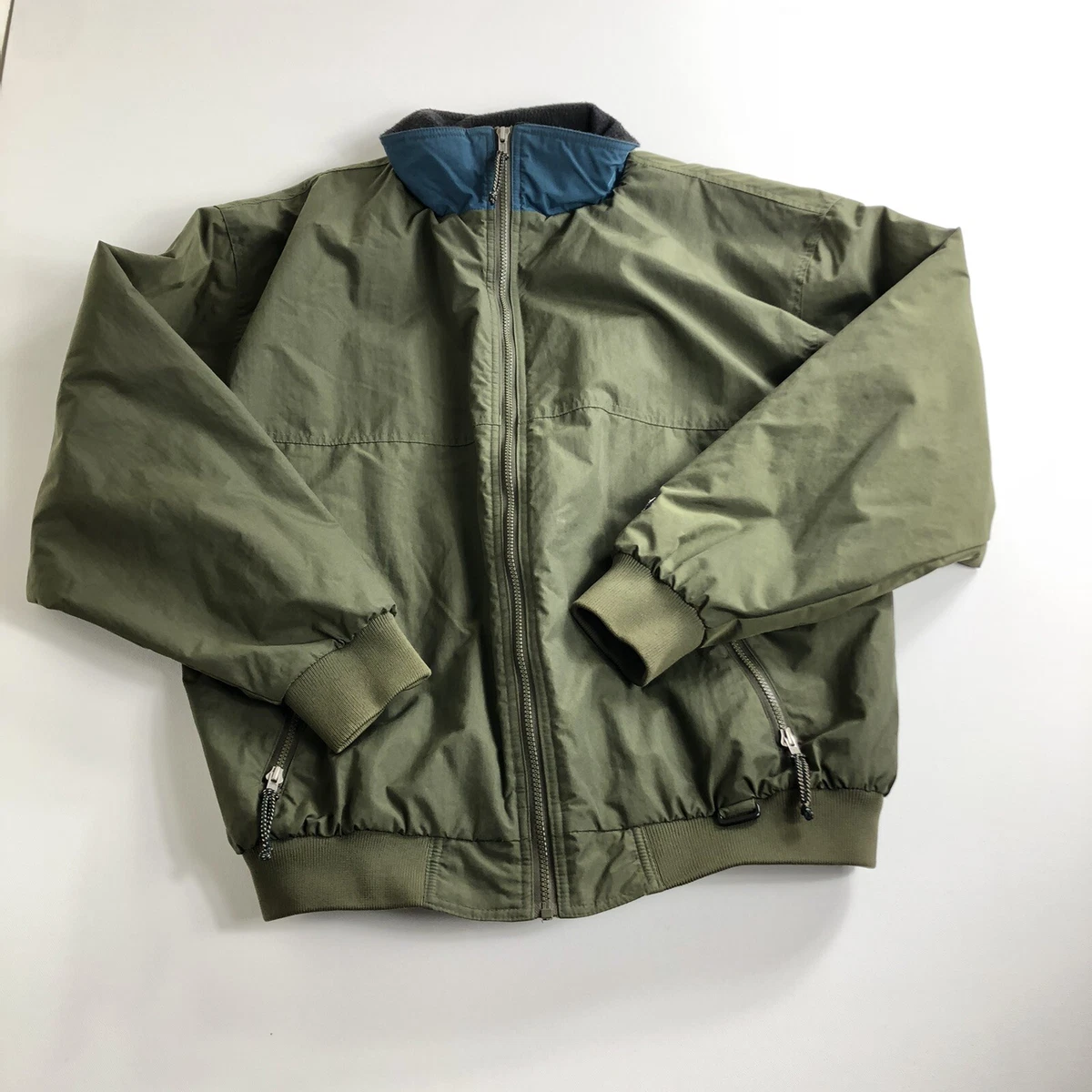 Green windbreaker mens sale