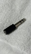 Headphone Stereo Adapter 1/4 Inch 6.3mm Male to 1/8 Inch 3.5mm Female