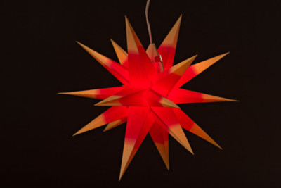 Annaberger Faltstern Weihnachtsstern No. 5 Handmade Erzgebirge diverse Farben
