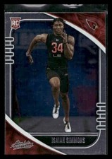 2020 Panini Absolute #140 Isaiah Simmons Rookie Arizona Cardinals