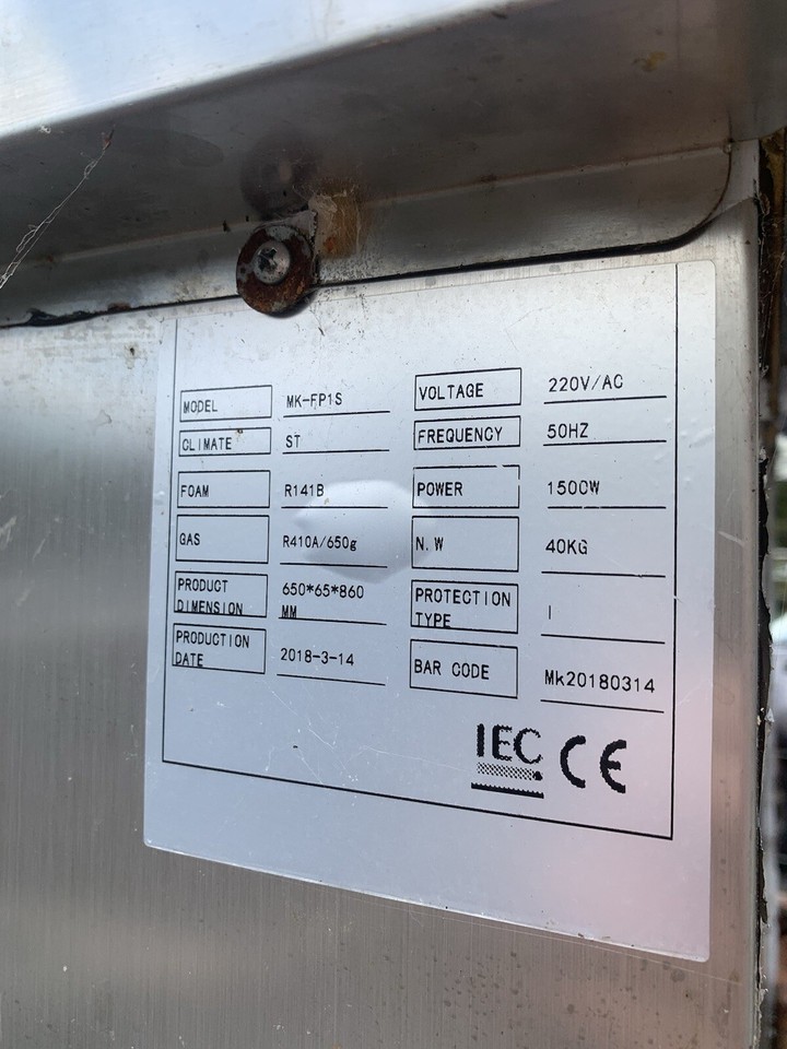 IEC Fry/rolled Ice Cream Machine Single Pan **UK** eBay