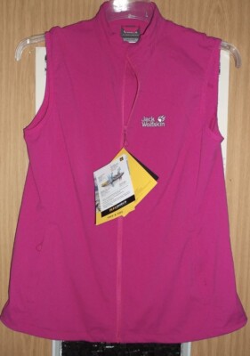 Jack Wolfskin super leichte Softshell Flex Weste gr. L