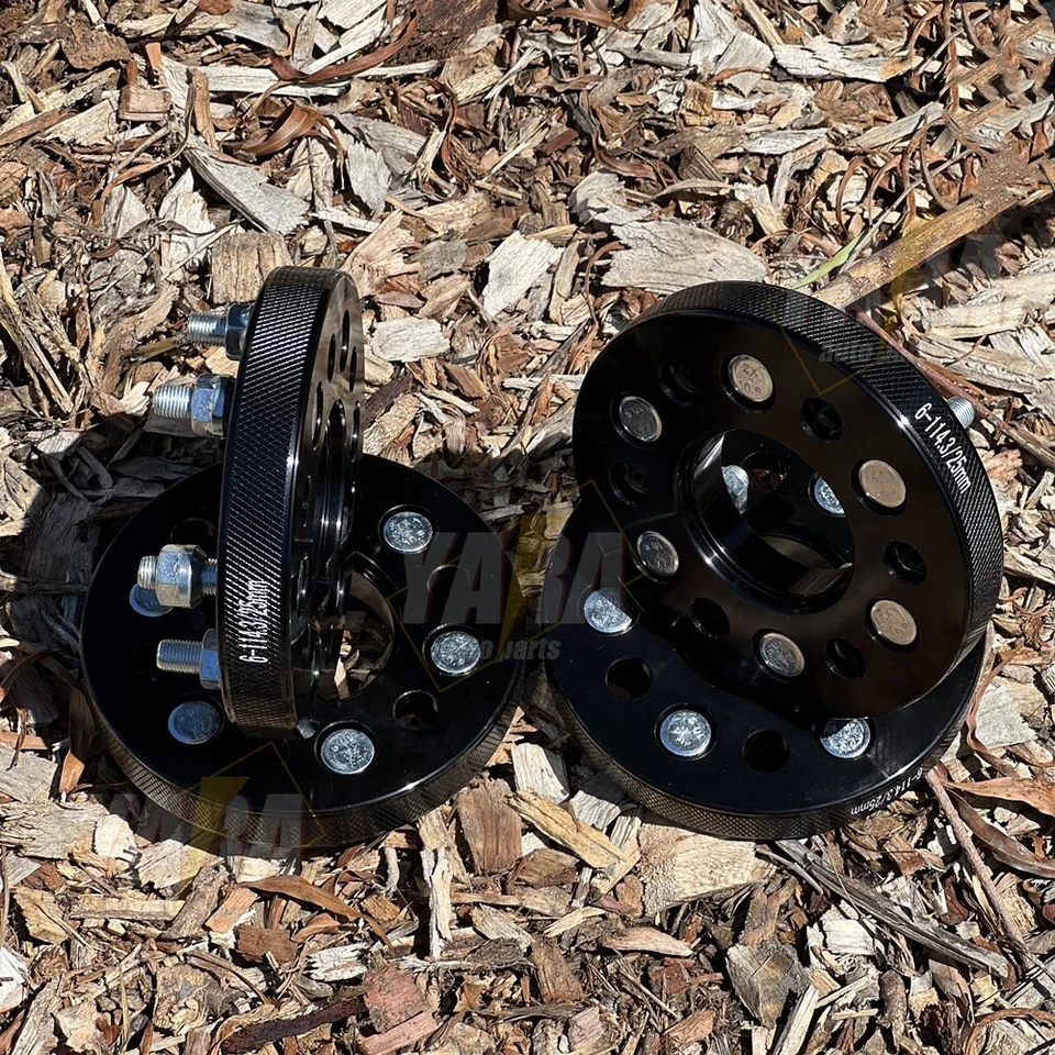 Espaciadores de rueda centrados en buje Premium de 25 mm 6x114,3 a 6x114,3 para Nissan Navara D40 Foto 4 de 4