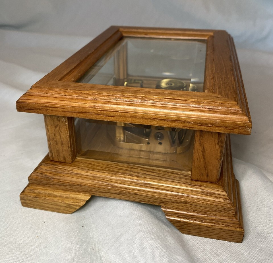 Reuge The San Francisco Music Box Co. Wood & Beveled Glass Case “Lara’s