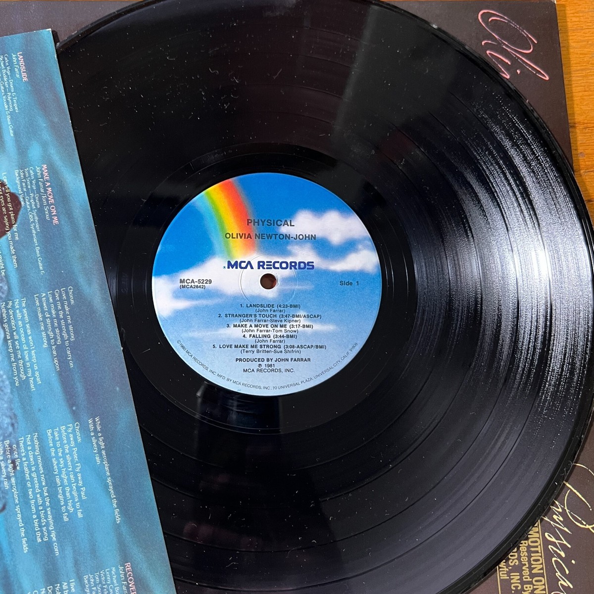 RARE LP VINYL ALBUM: Olivia Newton John Physical Promo (FH