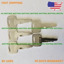 (5) FITS Mitsubishi CATERPILLAR CAT Forklift Ignition Keys 91A07-01910 or A5160