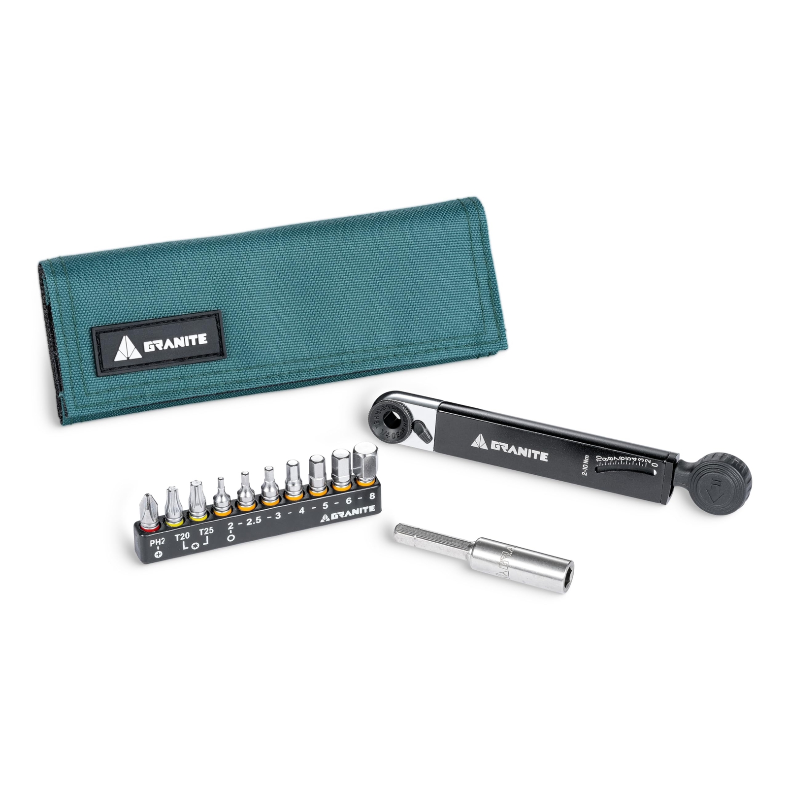 Granite ROCKnROLL TQ Mini Torque Wrench (Green) CYCLING AC NUOVO