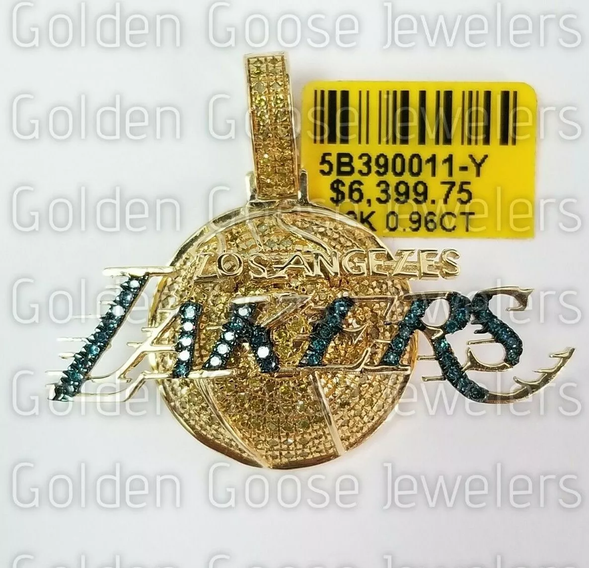 Lakers gold pendant deals