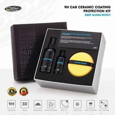 9H Car Ceramic Coating Paint Protection Kit - Color N Drive Deep Gloss