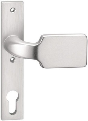 Edi Schlosskasten-Griff 1317/1020 Alu.Aufnahme M12 Türknöpfe 1317/1020/01