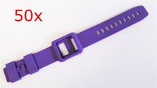 Lot of 50 PURPLE Silicone Watch Band Wrist Cover Apple iPod Nano 6th generation
