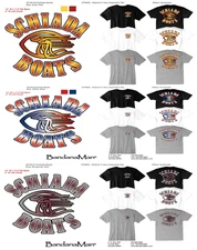 Schiada Boats Speedboat T-Shirt – Cool Vintage Racing Graphic Tee Unisex