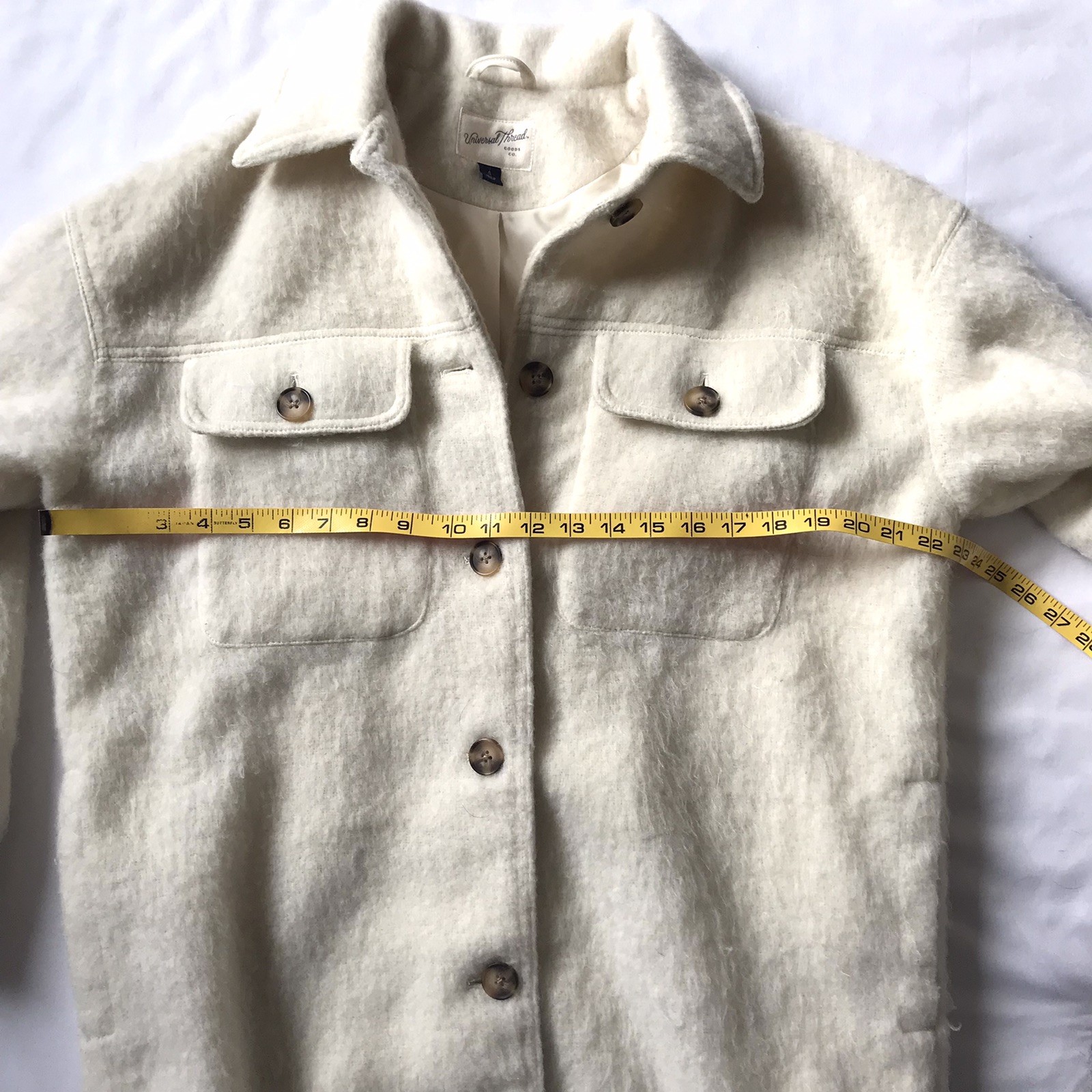 Universal Thread Wool Blend Oversized Shacket Jac… - image 9