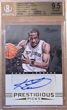 KAWHI LEONARD PRESTIGIOUS PICKS SIGNATURES ROOKIE AUTOGRAPH - 2012-2013 PRESTIGE