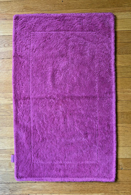 Abyss Habidecor Egyptian Cotton Double Bath Rug  in Happy Pink - 20' x 31''