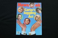 1979 JULY 30 NEWSWEEK MAGAZINE - JIMM CARTER'S JUGGLING ACT COVER - NW 388