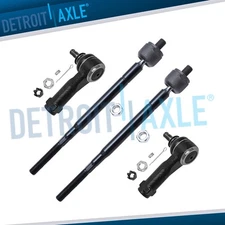 Front Inner & Outer Tie Rod Ends Suspension Kit for 1999 2000 2001 Honda Odyssey