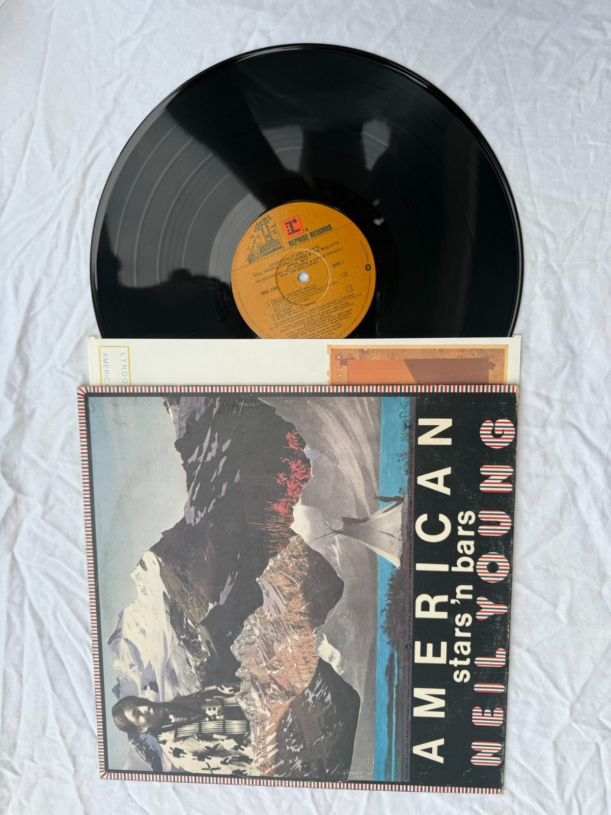 Lp Condition Neil Young American Stars'n Bars Record lp original vinyl album | eBay