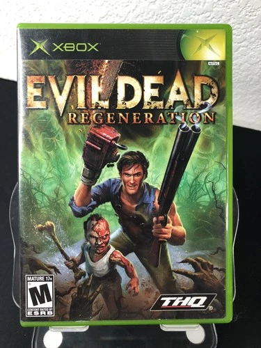Evil Dead Regeneration Xbox CiB 2005 THQ Microsoft Horror Action Adventure Works