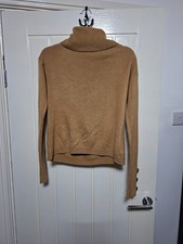 Primark Tan coloured polo neck Size XS/6-8