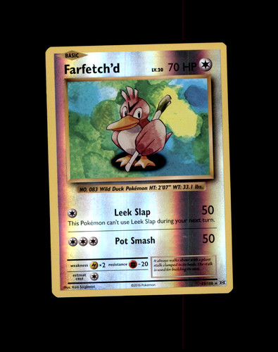 2016 Pokemon Farfetch'd Evolutions #68/108 Reverse Holo NM