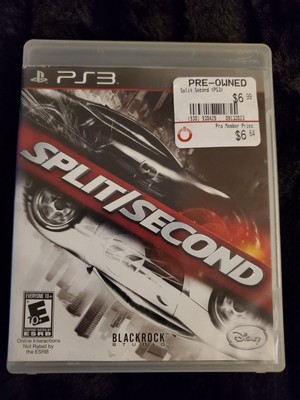 Split/Second (Sony PlayStation 3, 2010) Racing PS3 CIB Complete