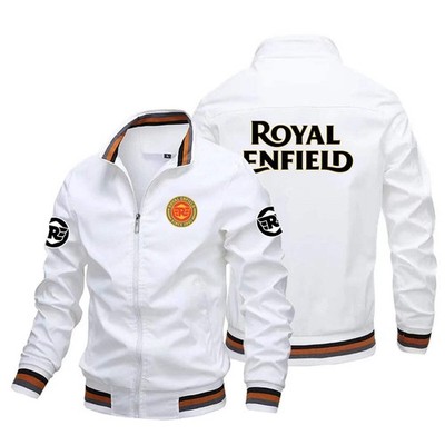 2026 New Retro style Royal Enfield Motorcycle Jacket Racing Jacket Windbreaker O