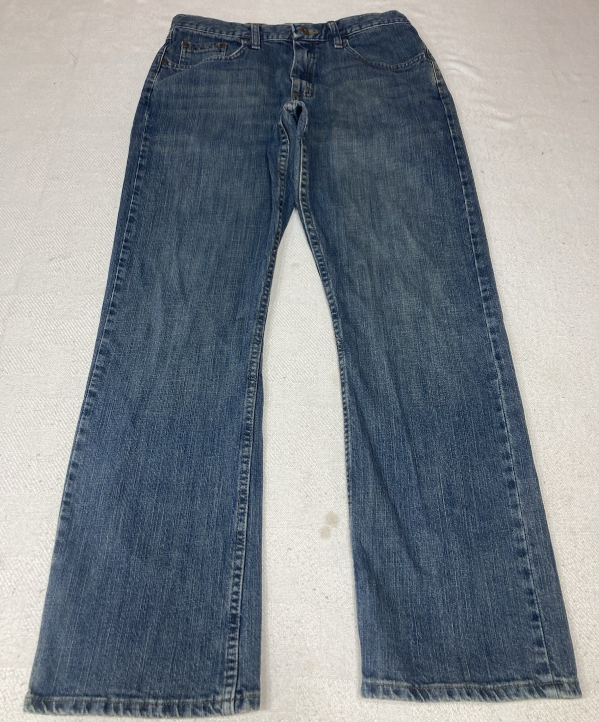 S 32x32 Relaxed Boot Blue Denim Straight Leg