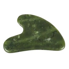 Jade Gua Sha Stone Board Face Massager Tool Natural Facial Scraper for All Skin