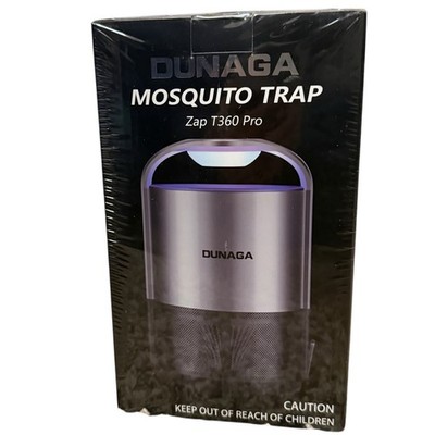 DUNAGA Zap T360 Pro Mosquito Trap 360° UV LED Indoor Bug Catcher New