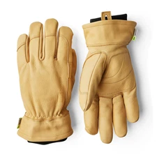 Hestra Cow Driver HD Gloves, Kiss Frost-Nipped Fingers Goodbye, Color Tan