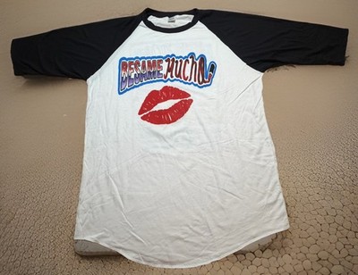 Besame Mucho Fest T-Shirt Raglan Jersey 2023 LA Mana Los Bukis Concert Tour XL