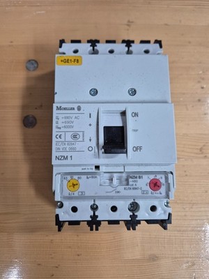 Eaton Moeller NZM 1 NZM B1 80A Leistungsschalter #406